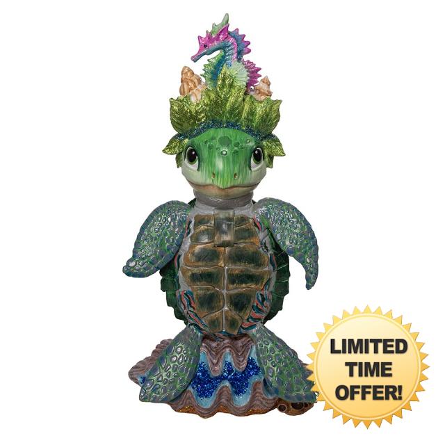 Kurt Adler 16-inch Hollywood Nutcrackers™ Sea Turtle Nutcracker