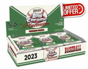 2023 Topps Chrome Platinum Anniversary Baseball Hobby Box - Factory Sealed