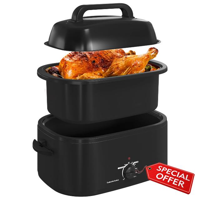 26QT Electric Roaster Oven