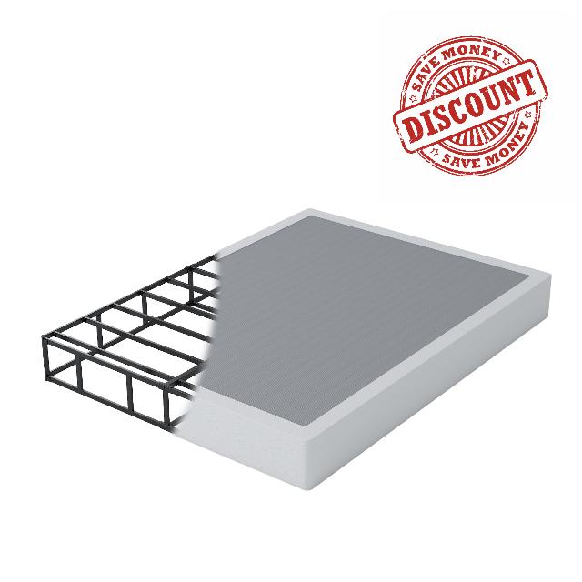 9 Inch Full Size Box Spring Metal Frame Mattress Foundation
