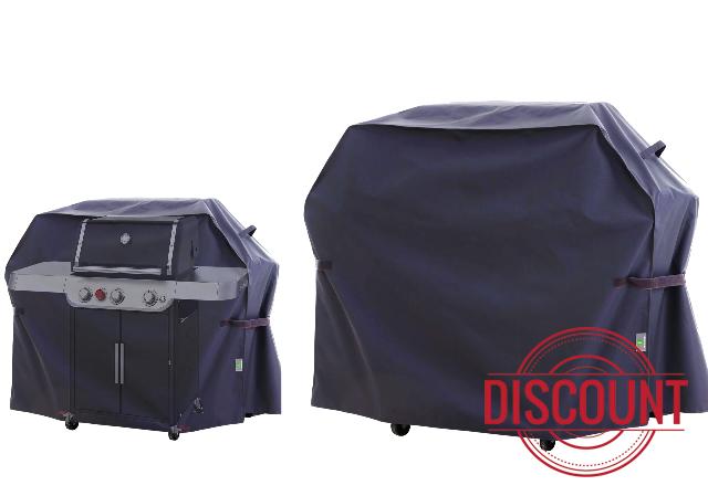 F&J Outdoors BBQ Cover 100% Waterproof High Density Fabric Large Barbecue Grill Cover With Windproof Fixing Design Tear and Cut Resistant Anti-UV