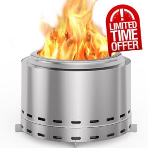 ROOMTEC 27" Smokeless Outdoor Fire Pit