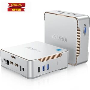 KAMRUI GK3 Plus Mini PC 16GB RAM 512GB M.2 SSD