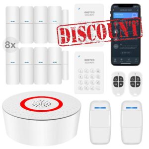 GRSICO Wireless Home Alarm System 15-Piece Kit