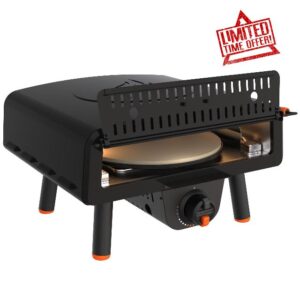 Blackstone 2238 Leggero Tabletop Pizza Oven with 13” Rotating Pizza Stone