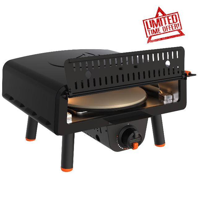 Blackstone 2238 Leggero Tabletop Pizza Oven with 13” Rotating Pizza Stone
