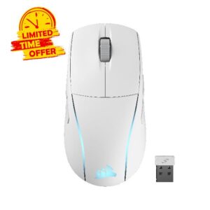 Corsair M75 Wireless RGB Lightweight FPS Gaming Mouse – 26