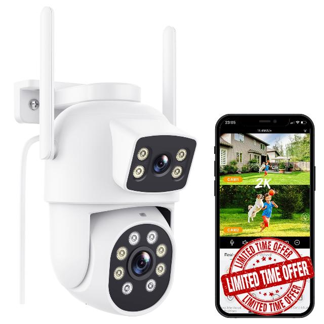 2.5K Outdoor Security Camera