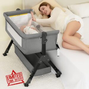3 in 1 Baby Bassinet Bedside Sleeper
