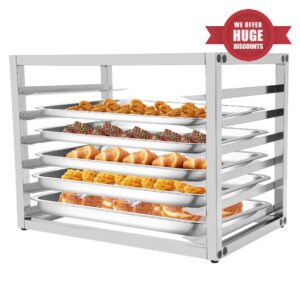Aluminum Wall Mounted Sheet Bun Pan Rack