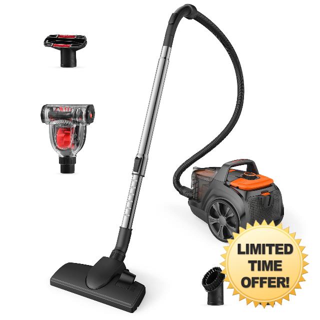 Aspiron 3.5L Canister Vacuum Cleaner CA029