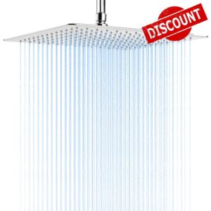 High-Pressure Square Shower Head Rainfall