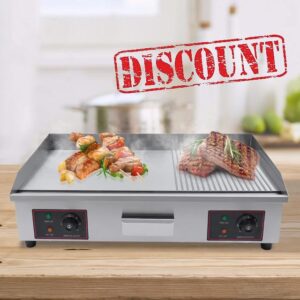 Commercial Electric Countertop Griddle