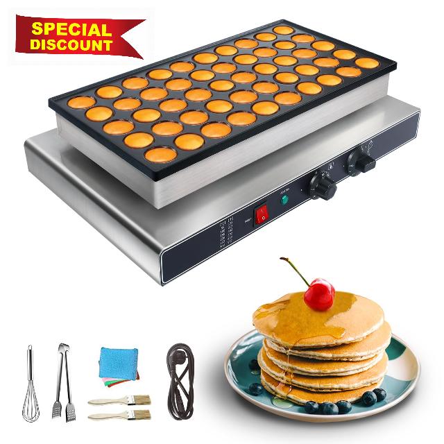 110V Mini Dutch Pancake Maker - 50PCS
