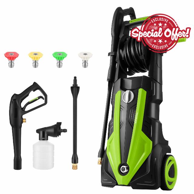 4200PSI Electric Pressure Washer - 2.5 GPM Power Washer