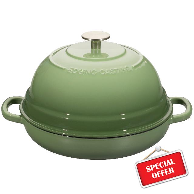 Enameled Cast Iron Dutch Oven Pot with Lid