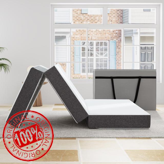 Folding Mattress Topper with Storage Cover