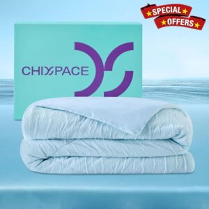 Cooling Comforter King/Cal King Size - Lightweight Summer Comforter for Hot Sleepers and Night Sweats