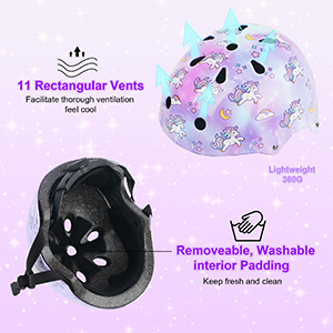 kids girls bike helmet