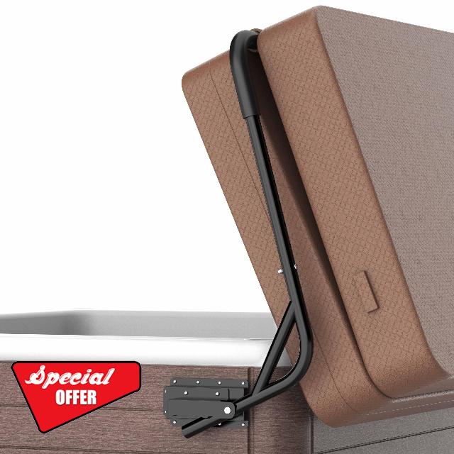 Spa Cover Lift Top Mount Spa & Hot Tub Cover Lift Removal System Fit for Most Spa & Hot Tubs
