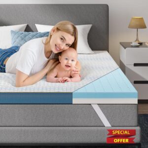 4 Inch Firm Memory Foam Mattress Topper Queen Size