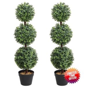 Topiary Balls Artificial Outdoor Set of 2