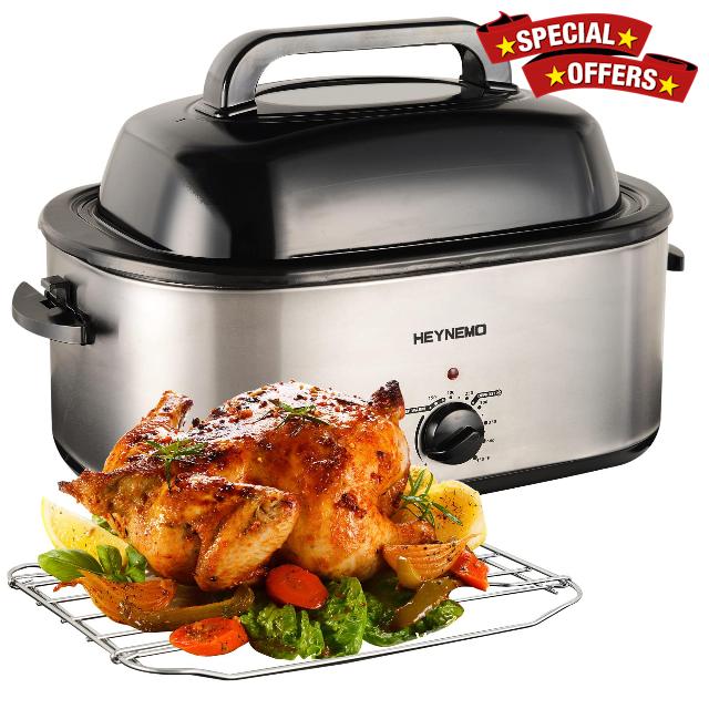 26QT Electric Roaster Oven