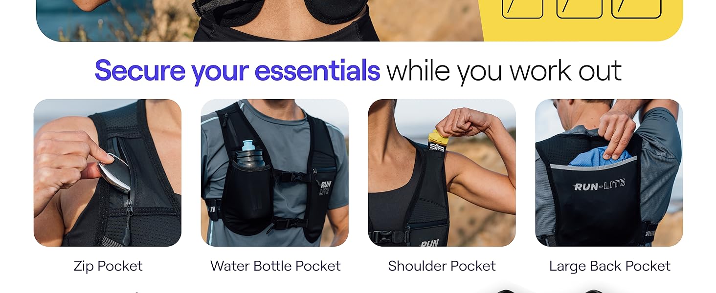 Run Lite, Running Vest, Enhance your running experience