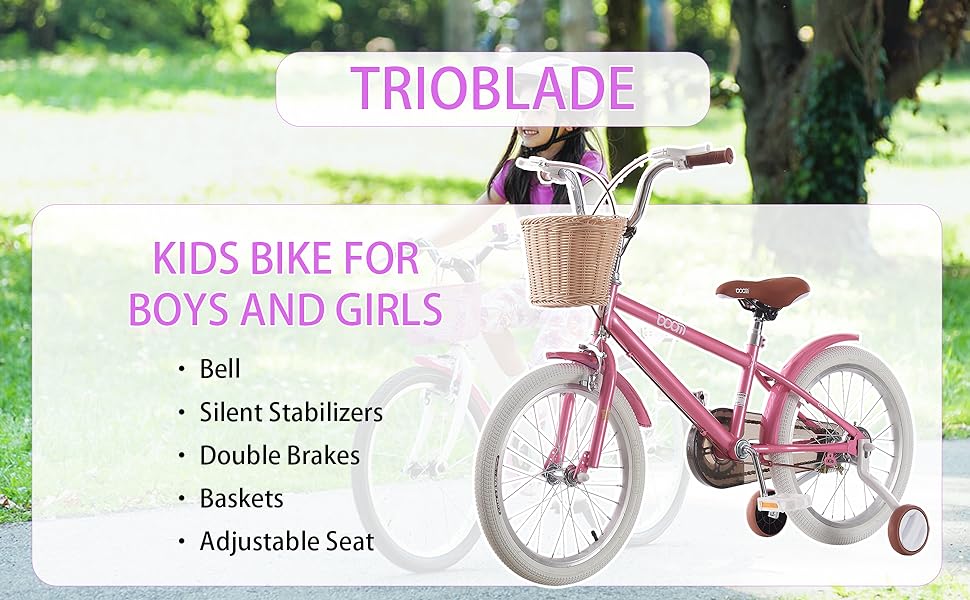Pink Kids Bike