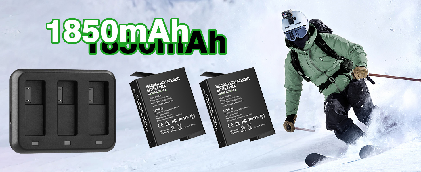 dj action 3 4 battery