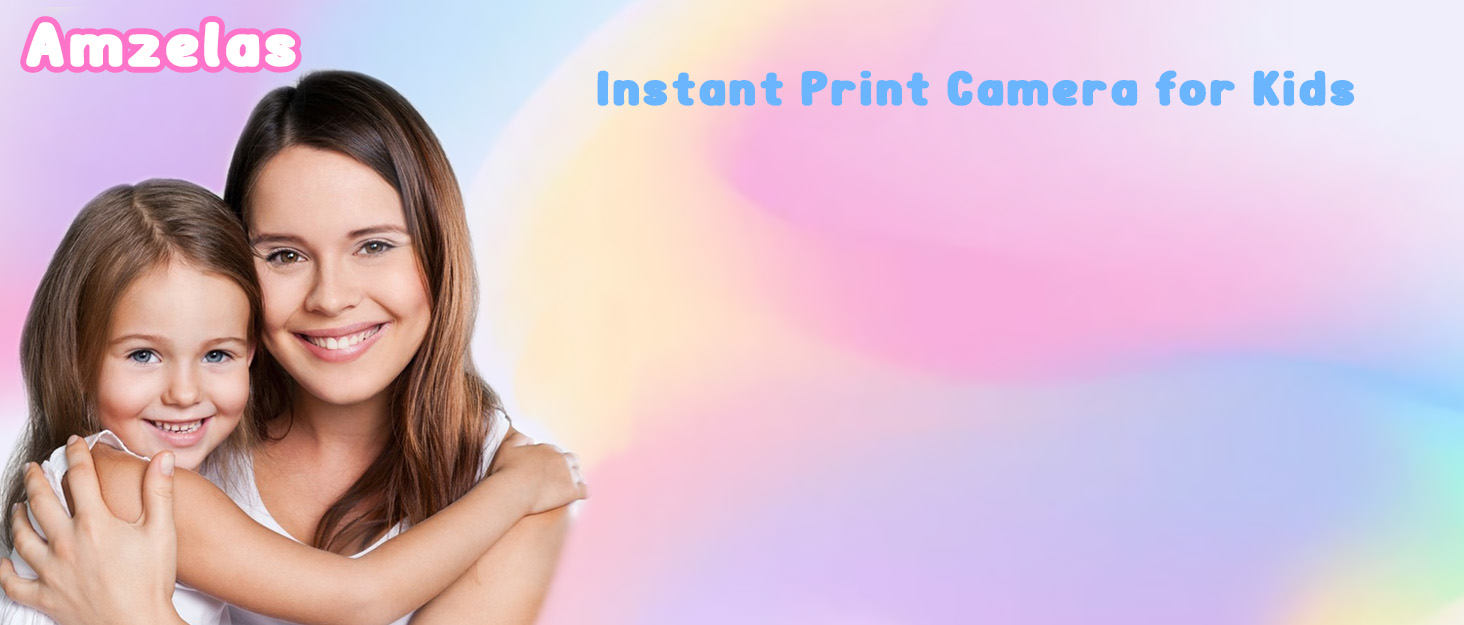 Instant Print Camera for Kids