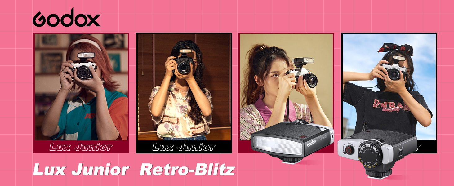 Godox Lux Junior Retro Camera Flash