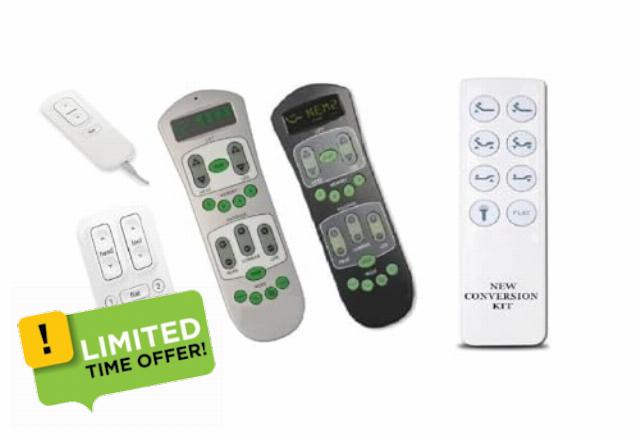 3 Piece Basic Non Massage Conversion KIT- Compatible with Lost or Broken Tempurpedic TUF-100