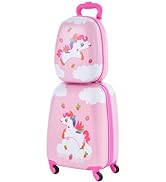 HOMFME 2 PCS Kids Luggage Set, 18