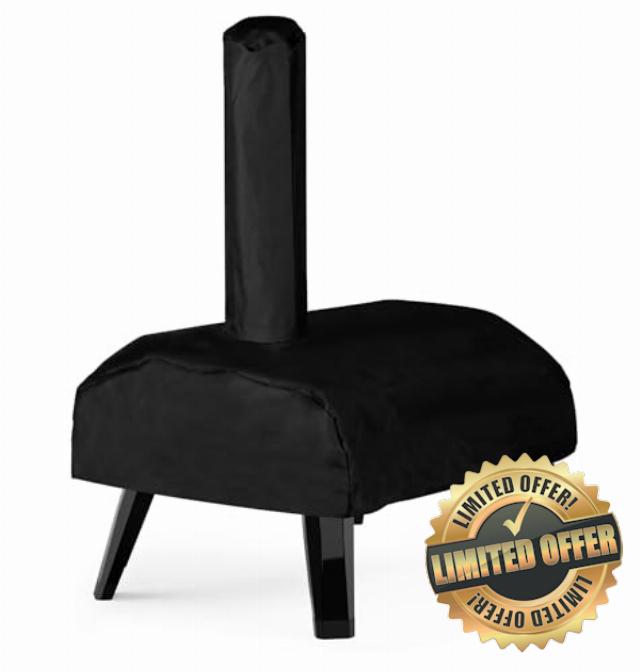 ZJYWSCH Pizza Oven Cover for Aidpiza Wood Pellet Pizza Oven Outdoor SP120 Waterproof 600D Heavy Duty 12" Portable Wood Fired Pizza Ovens Cove