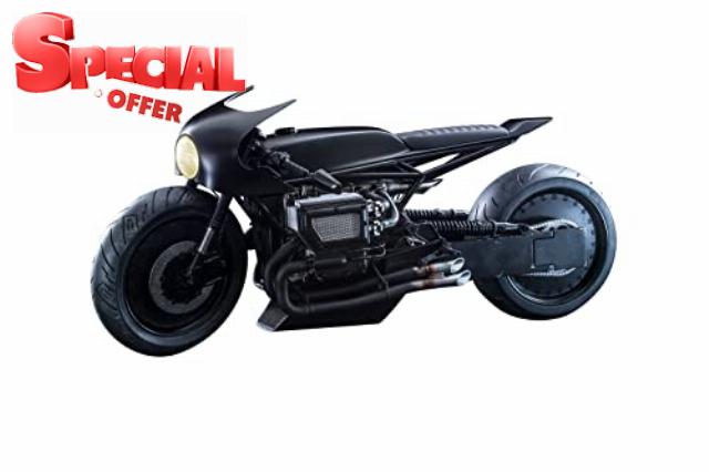 Hot Toys The Batman 12 Inch Scale Vehicle Figure 1/6 Scale - Batcycle 910637