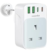 3M Tower Extension Lead with USB C Slots, Toomke Extension Tower 8 AC Outlets with 3.8A Multi USB...
