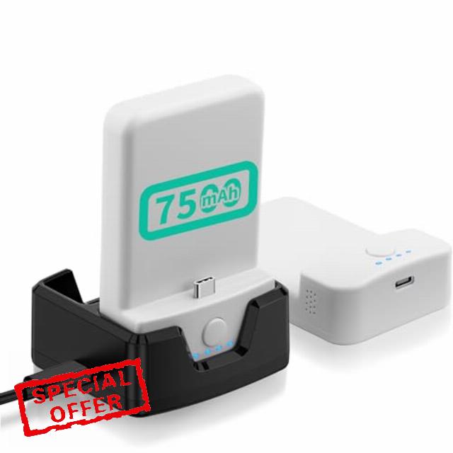 15000 mAh Rechargeable Battery Pack and Charging Dock