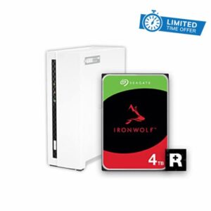 QNAP 1 Bay Home NAS with 4TB Storage Capacity