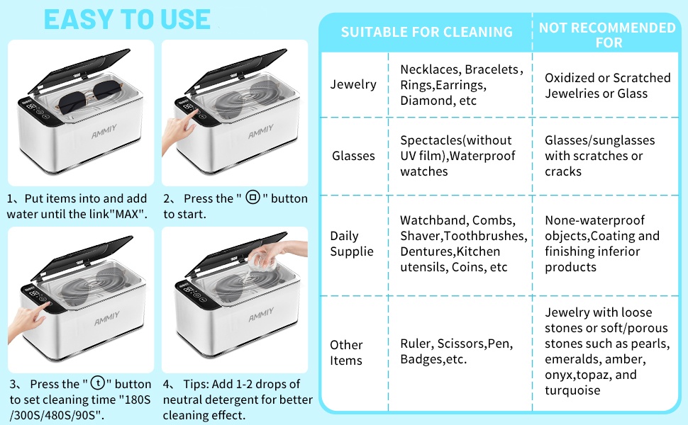 Ultrasonic Jewellery Cleaner Machine