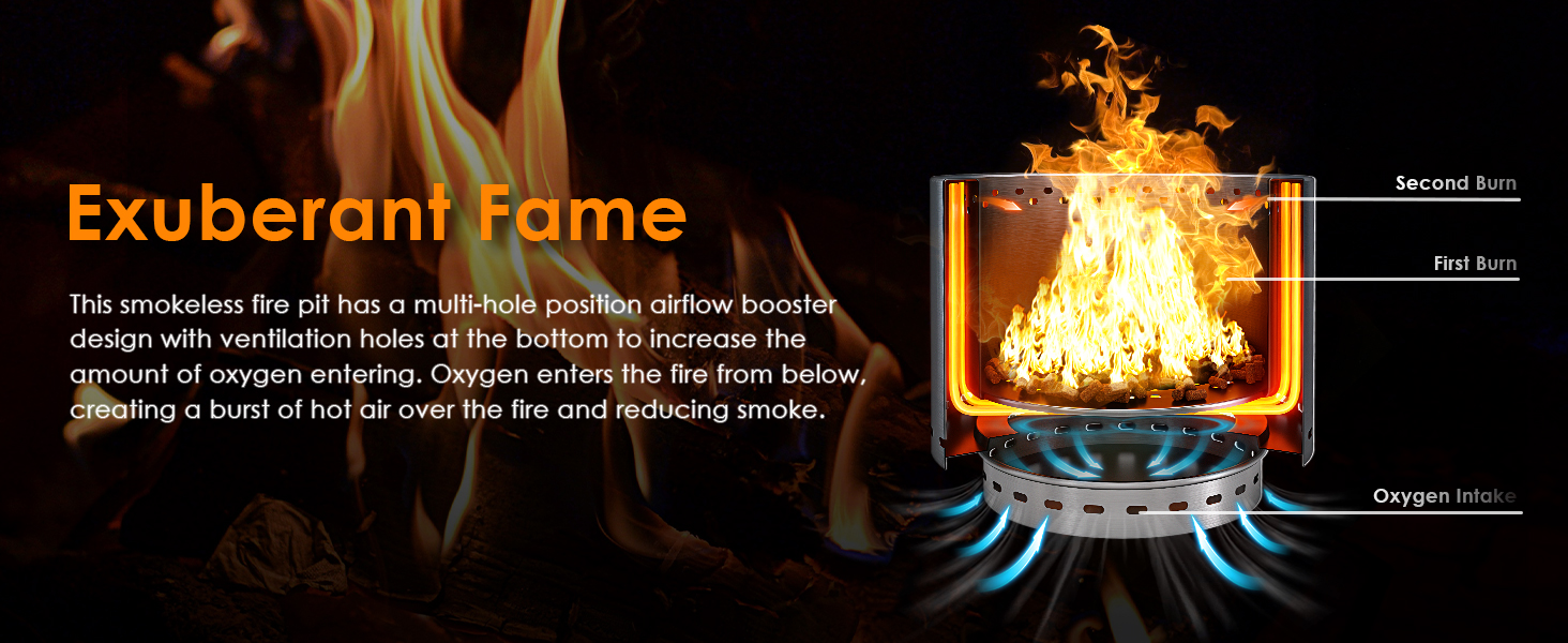 fire pit firebowl stove smokeless