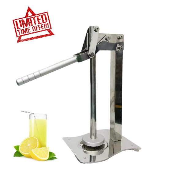 Lemon Juicer Stainless Steel Press Handled Manual Juicer Lemon Lime Squeezer Lemon Clip crusher nut grinder for fruit or nuts