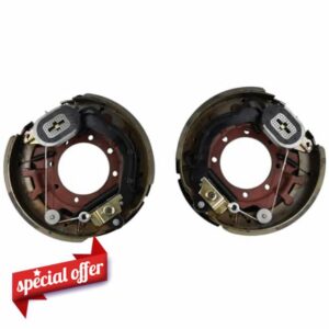 12-1/4 x 3-3/8 Left Right Hand Trailer Brake Assembly K23-450-00 K23-451-00 023-450 023-451 Compatible with Dexter 9000-10000Lbs General Duty Axles with 7 Bolt Mounting