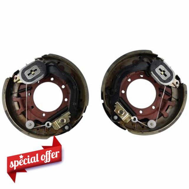 12-1/4 x 3-3/8 Left Right Hand Trailer Brake Assembly K23-450-00 K23-451-00 023-450 023-451 Compatible with Dexter 9000-10000Lbs General Duty Axles with 7 Bolt Mounting
