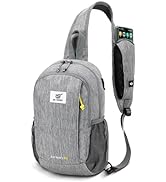 SKYSPER Sling Bag with RFID Pocket Anti Theft Crossbody Bag Travel Crossbody Bag for Hiking Light...