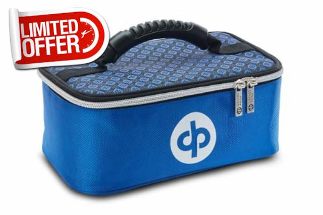 Drakes Pride Blue 2 Bowl Bag