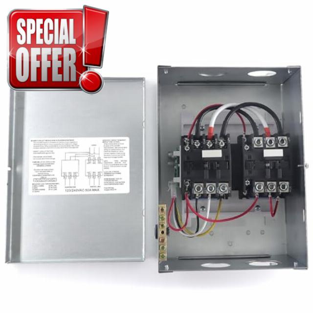 50 Amp Transfer Switch Automatic Transfer Switch for RV