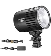 GODOX LC30Bi Litemons Tabletop LED Video Light 3200K-5600K CRI 95+ TLCI 96+ with 11 FX Light Effe...
