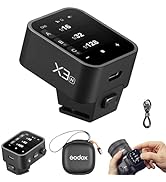GODOX Lux Senior Retro Camera Flash GN14 CCT 6000±200K with Foldable Reflector 1700mAh Strobe Lig...