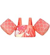 Toddler Swimming Float Vest, Arm Bands Kids Swim Vest with Shoulder Harness Baby Floats Swimming ...
